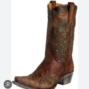 OLD GRINGO-BOOTSTAR Women's boots 8.5B Cactus Flower-Snip Toe